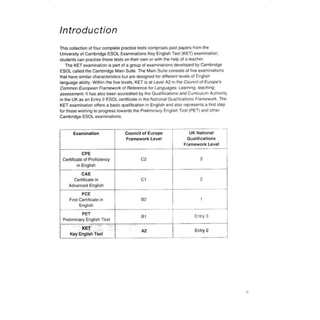 Key English Test (KET) 7c