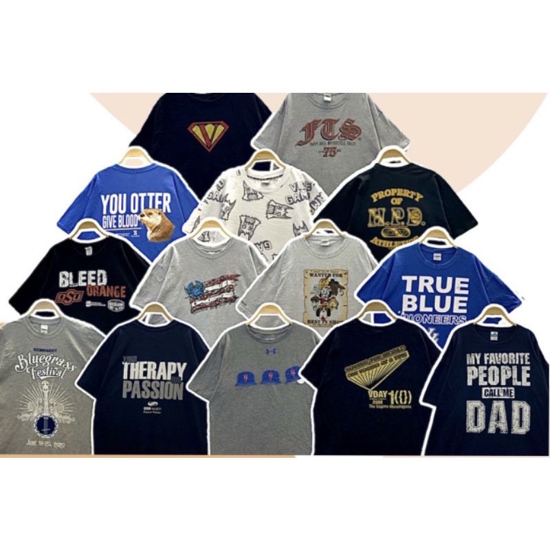 Áo thun 2hand, thun Mỹ Loại 1, Áo 2hand nam nữ [ Size S ]