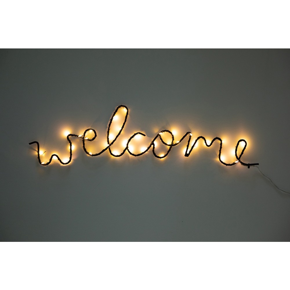 Đèn Trang Trí ARTBOX Hàn Quốc Chữ Welcome