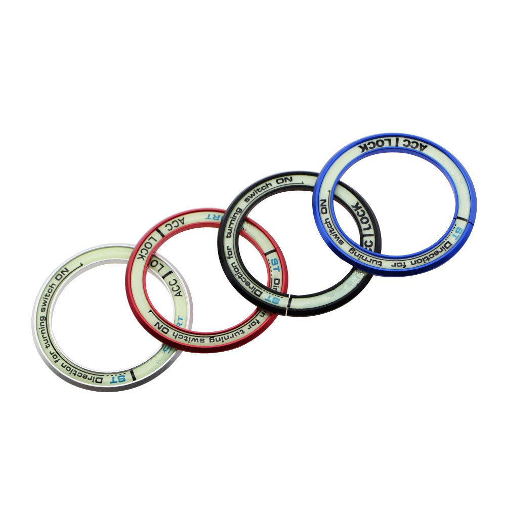 Vòng phát quang dán lỗ cắm chìa khởi động xe ô tô Ford ecosport 2013-2017