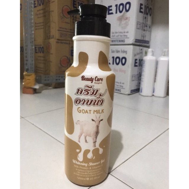 Sữa Tắm Dê BeautyCare Chai 1200ML ( Dê Tròn)