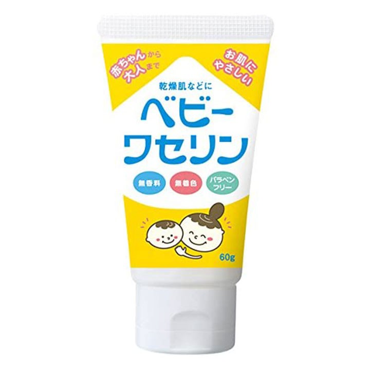 Kem chống nẻ và khô da Vaseline Nhật Bản cho mẹ và bé 60gCHÍNH HÃNG giúp hàn gắn những vết cắt nhỏ và những vế