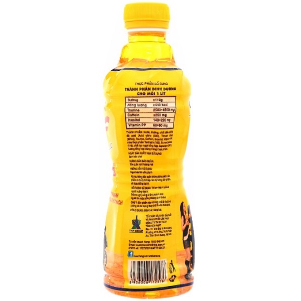 Lốc 6 Chai Nước Tăng Lực Number 1 330ml