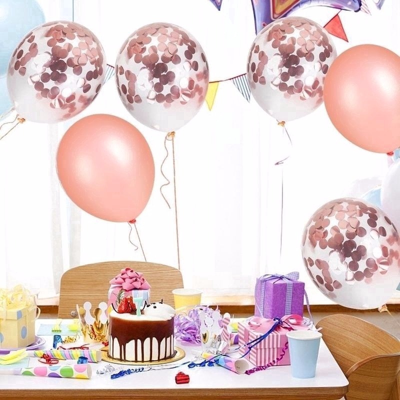 10pcs/Set Latex Balloon Wedding Party Birthday Decoration 12&quot; Confetti Balloons