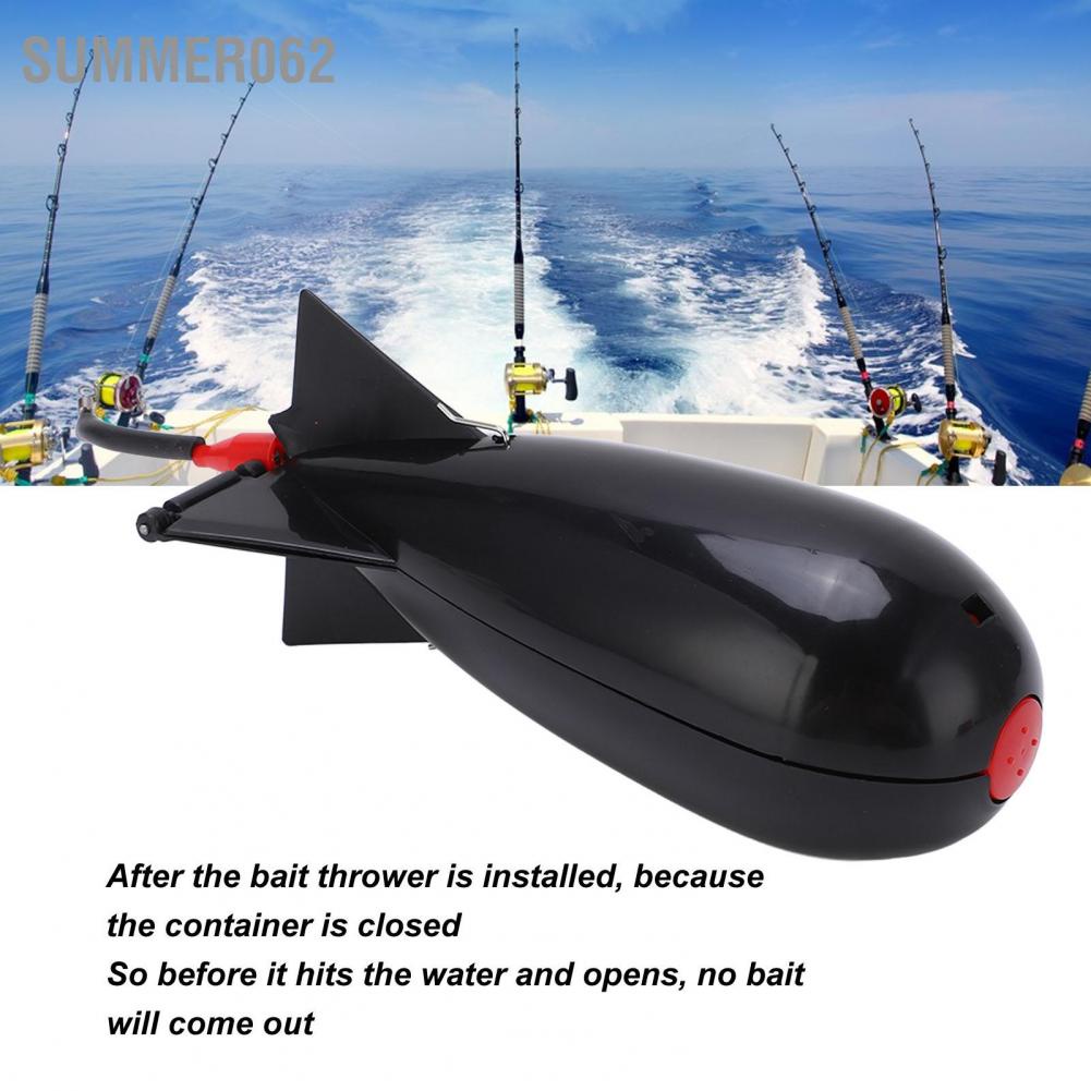 Summer062 Bait Thrower Carp Feeder Large Bomb Float Lure Holder Fishing Nesting Tool