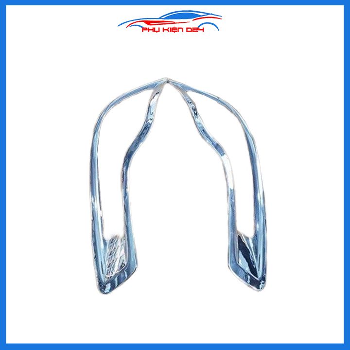 Ốp viền đèn gầm sau CRV 2018-2019 mạ Crom chống trầy trang trí làm đẹp xe