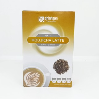 Bột Trà Sữa Hòa Tan Uống Liền Fuji Houjicha Latte - Hộp 10 gói 180gr, Phù Hợp Pha Chế Đồ Uống