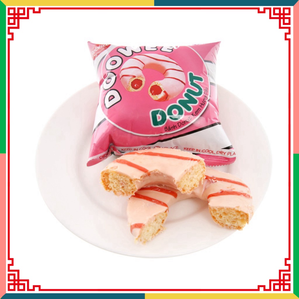 (HOT LIKE) Bánh Donut Doowee hỗn tạp Nhiều Vị (Gói 12 cái)
