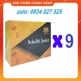 [Combo 9 hộp] Nước ép Multi Juice