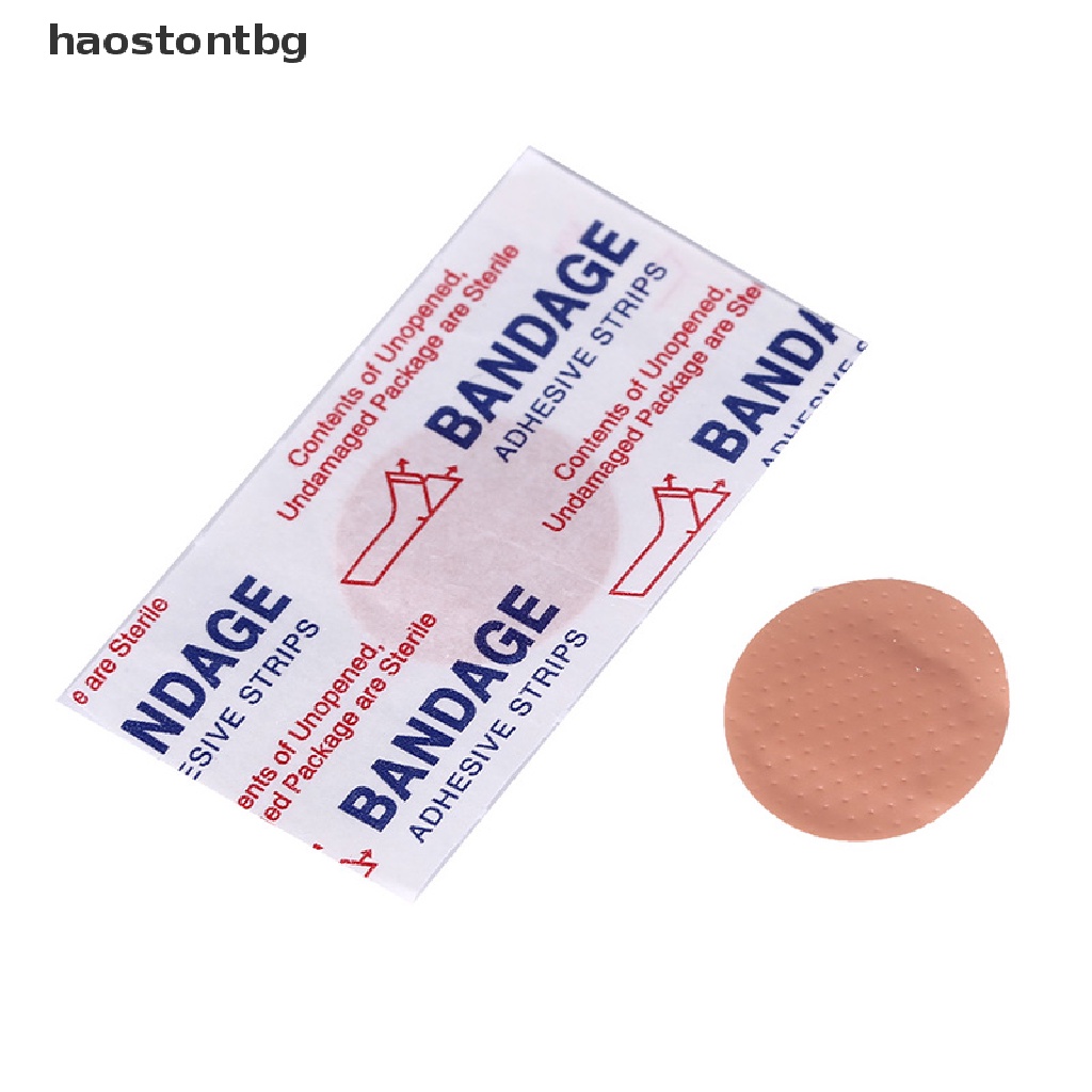 [haostontbg] 50pcs/pack flexible band aid plaster health care sterile hemostasis stickers [haostontbg]