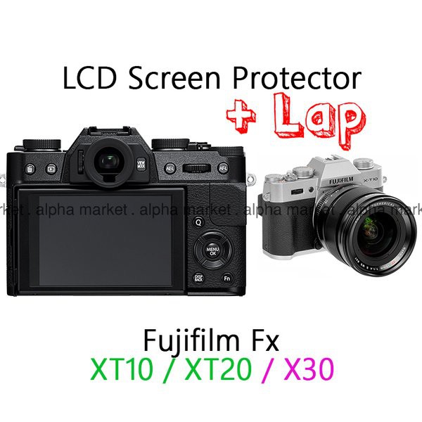 Kính Cường Lực Bảo Vệ Màn Hình Chống Trầy Cho Máy Ảnh Fujifilm Fuji Fx Mirrorless Xt10 Xt20 X30