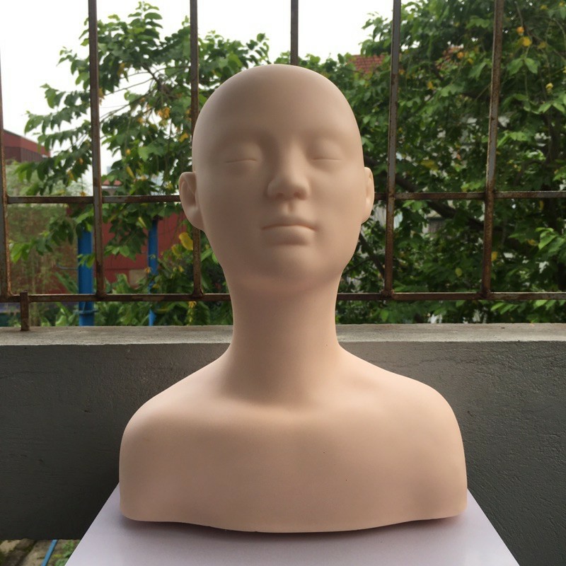Manocanh học massage nửa người dùng trong spa và thẩm mỹ viện