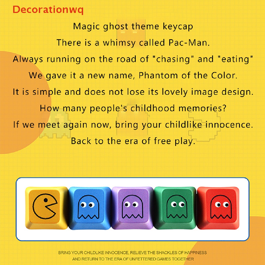 Bộ 5 Nút Bàn Phím Cơ Chơi Game In Hình Super Mario Nhiều Màu Mới