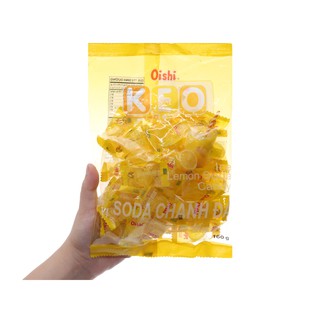 Kẹo soda chanh đá Oishi gói 90g