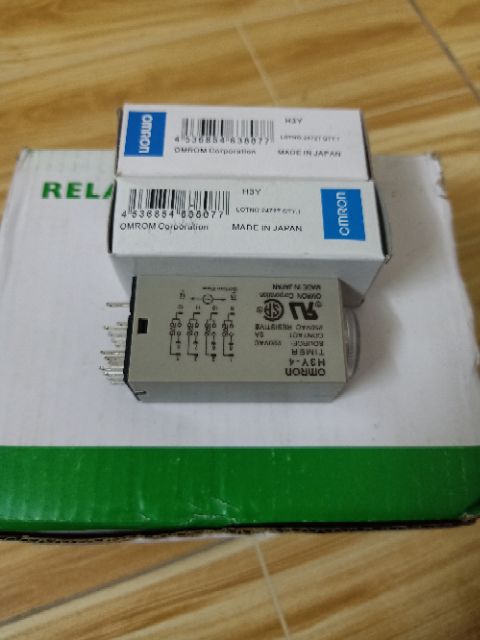 Relay, rơ le thời gian H3Y-2/ H3Y-4  220V, 1giây, 5 giây, 10 giây, 60 giây