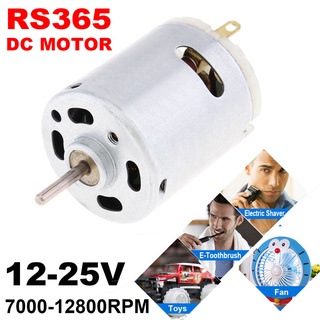 Động cơ RS365 DC 12V mini dành cho thiết bị văn phòng và gia dụng