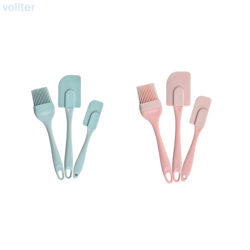 Set 3 Cọ Silicon Phết Dầu Làm Bánh Tiện Lợi