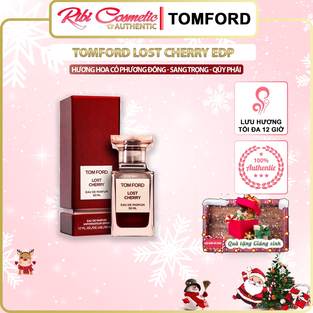 Nước hoa nữ siêu thơm Tom Ford Lost Cherry - TOMFORD TF lưu hương lâu 6 - 8 giờ . Chính hãng 100% - Ribi cosmetics .