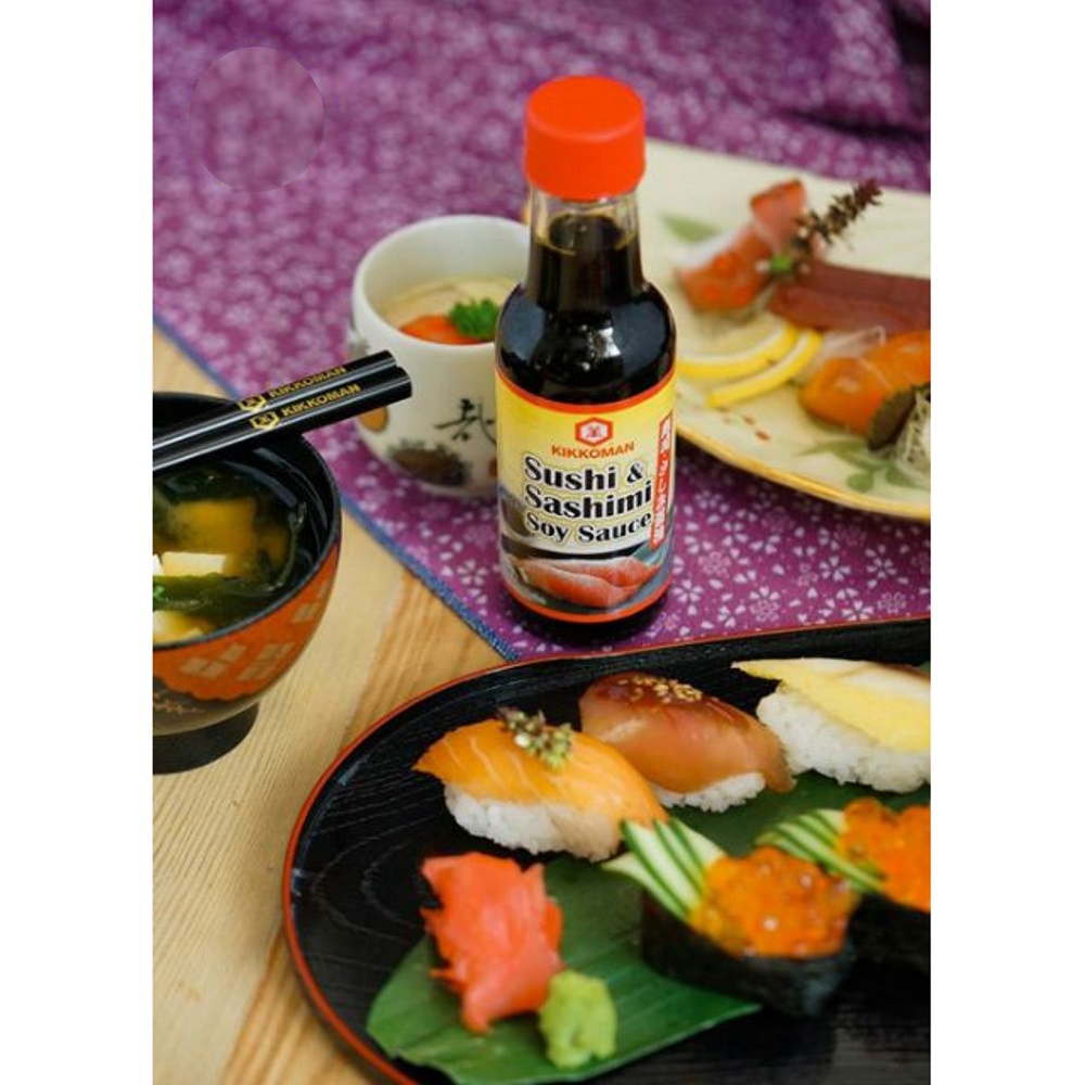 Nước Tương Kikkoman Sushi & Sashimi 150ML & Sốt teriyaki 250ml - nhật Bản