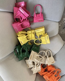 Túi mini jacquemus da rắn