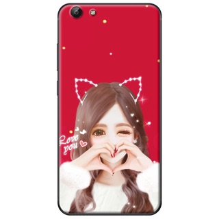 Ốp lưng cô gái đỏ tai mèo cute iphone/ samsung/ oppo