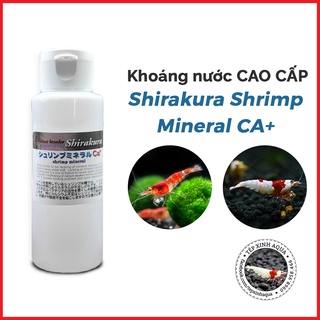 Khoáng nước cho tép cảnh Cao Cấp Shirakura Shrimp Mineral CA+ [Tép Xinh Aqua]