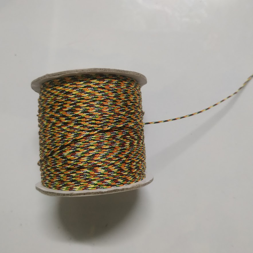 10m dây dù 0.8-1.0mm làm vòng tay nhiều màu