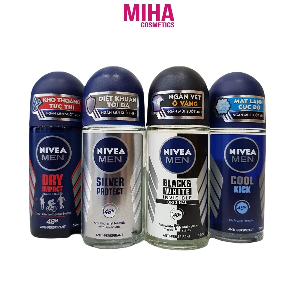 Lăn Khử Mùi Nam Nivea Men 50ml