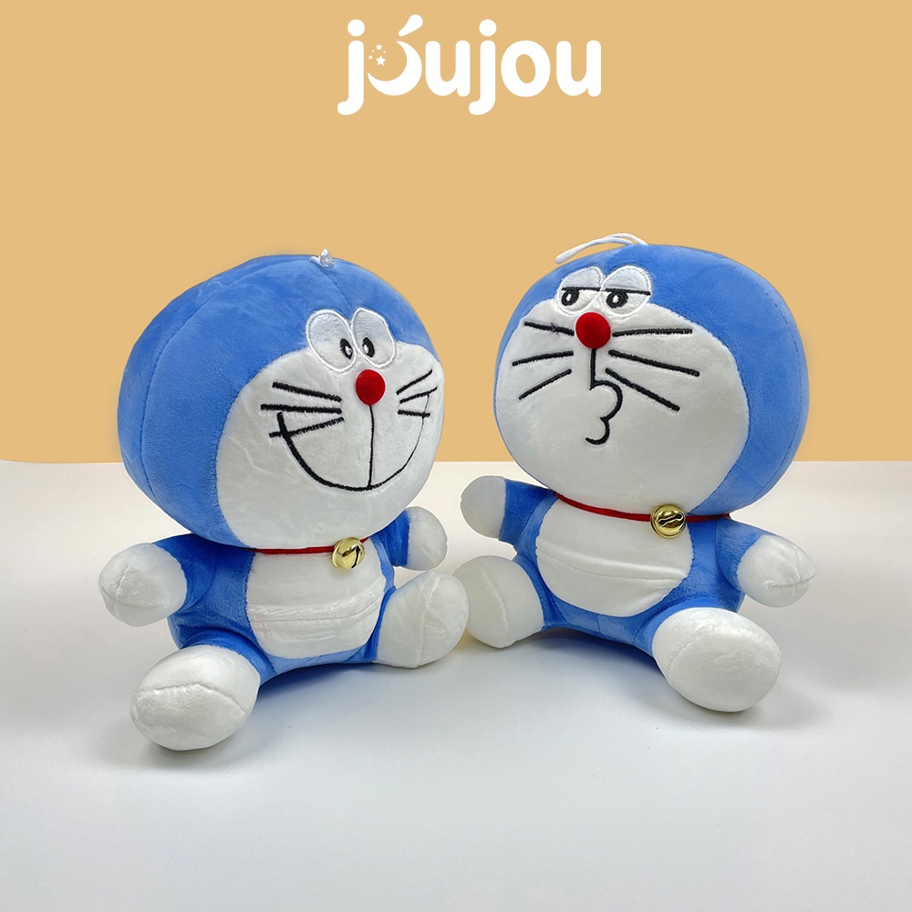 Gấu bông doraemon hình thú mềm mịn size 25cm JouJou nhỏ xinh siêu dễ thương cho bé