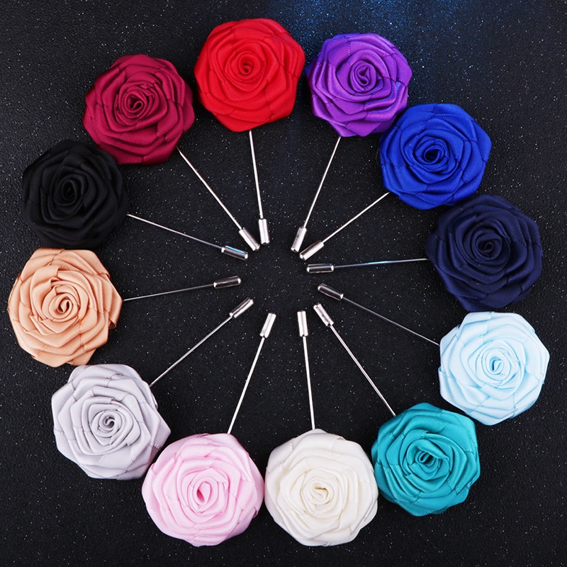 EFAN Trâm Cài Áo Vest Dáng Dài Kiểu Hàn Quốc Thời Trang Dự Tiệc Cưới Cho Nam