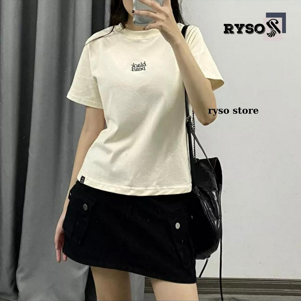 Áo Thun Baby Tee Chất Cotton 100% In Chữ - Ryso