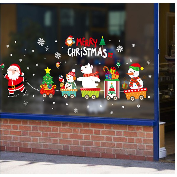 Decal trang trí Giáng sinh - Noel S117