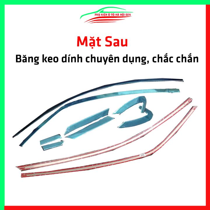 Bộ nẹp viền cong kính Inox Cho Altis 2014-2021