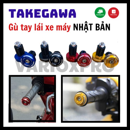 Gù tay lái nhôm CNC Takegawa Nhật Bản