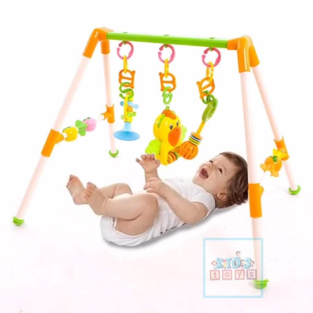 Kệ chữ A cho bé, lục lạc đung đưa cho bé