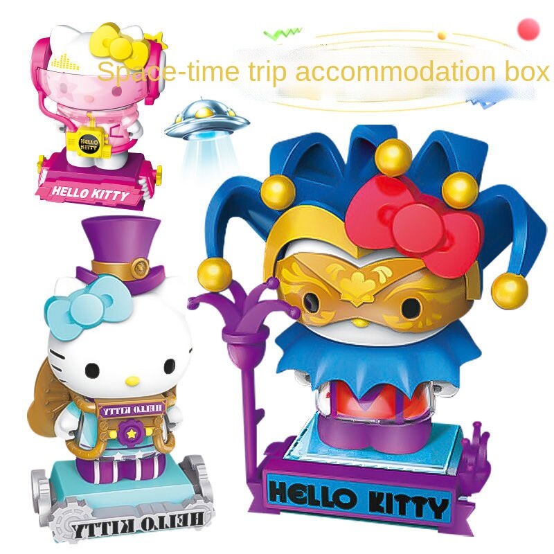 Bộ Đồ Chơi Xếp Hình Hello Kitty Cho Bé