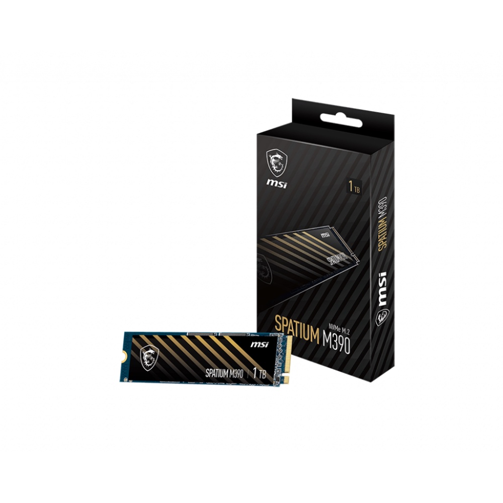 Ổ cứng SSD MSI SPATIUM M390 250GB M2 2280 NVMe PCIe Gen3x4 (Chính hãng,BH 5 năm)