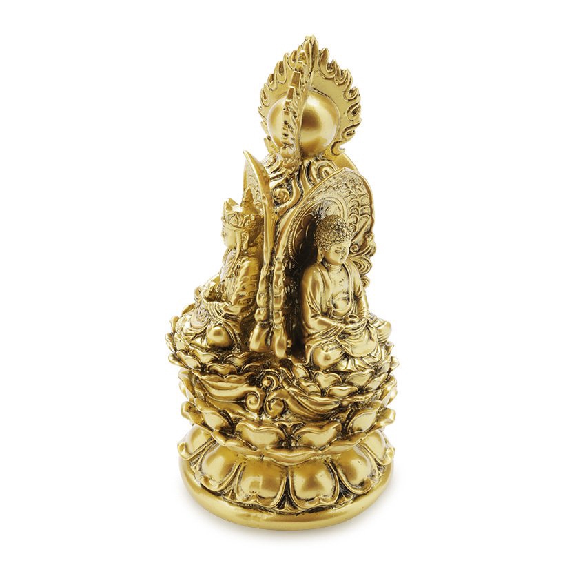 Tượng Tam Phật ( A Di Đà, Địa Tạng, Quan Âm) 25x12cm