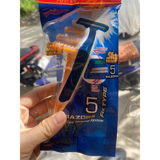 Dao cạo râu razors 1 bịch 5 cây