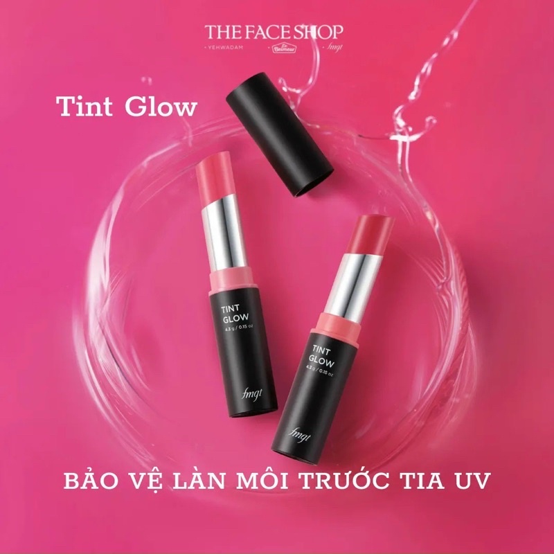 Son Môi Dưỡng Ẩm Tự Nhiên THEFACESHOP TINT GLOW 4.3g