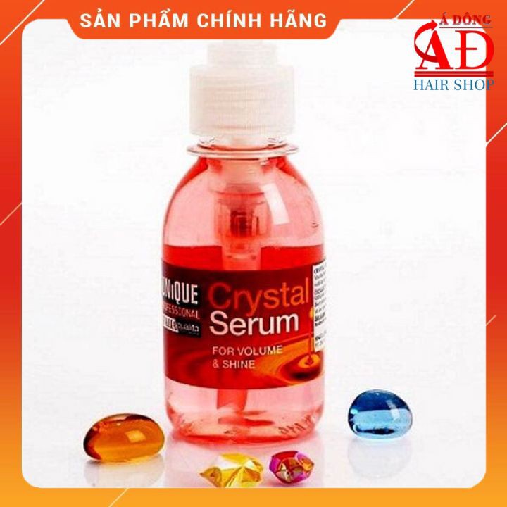 [Chính hãng] [Siêu rẻ] Tinh dầu dưỡng tóc khô hư tổn Unique Crystal Serum 125ml - Chính hãng