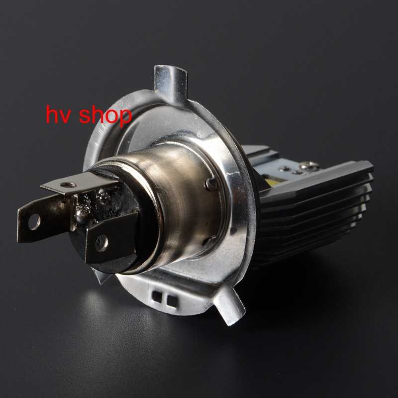 Đèn led xe máy pha cos h4 COB M4 20W