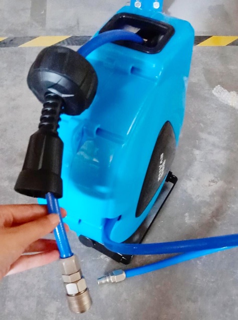 Cuộn dây hơi khí nén tự rút ZHONGYOU 9m-11m-15m Đài Loan