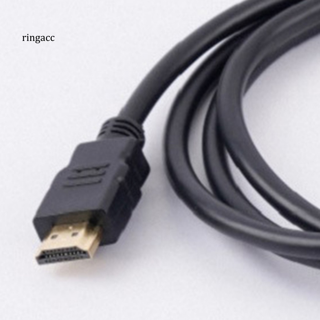 Dây Cáp Chuyển Đổi Đầu HDMI-compatible Sang VGA Mạ Vàng Cho Máy Tính Để Bàn