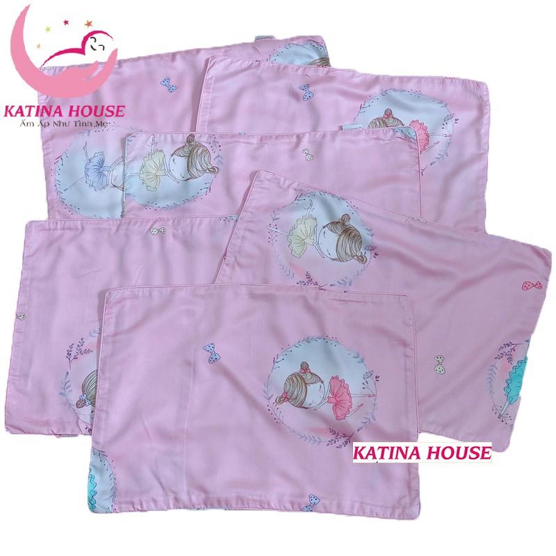 Vỏ áo gối nằm cho bé, vải tencel mềm mịn mát nhiều họa tiết ngộ nghĩnh đáng yêu | BigBuy360 - bigbuy360.vn