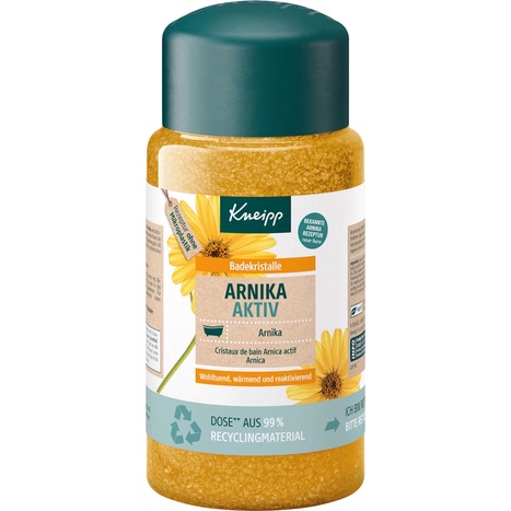 Muối tắm Kneipp Arnika Aktiv - 600g - Hàng nội địa Đức