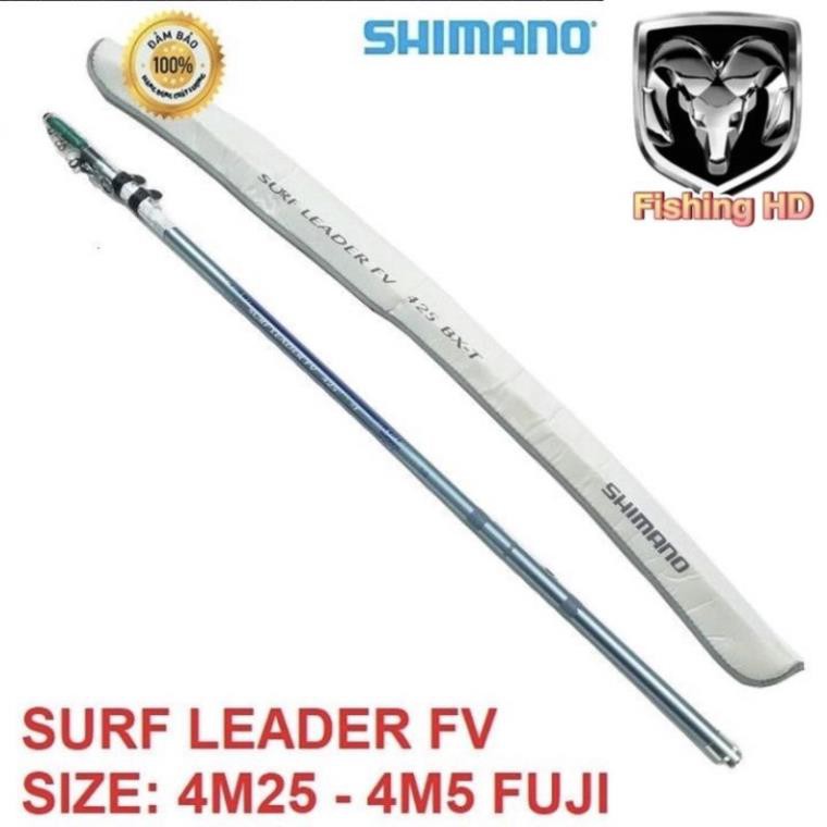 Cần Câu Lục Shimano Surf Leader FV BXT 4m2 - 4m5 khoen Pát Fuji [Chính Hãng] CC31 đồ câu FISHING_HD