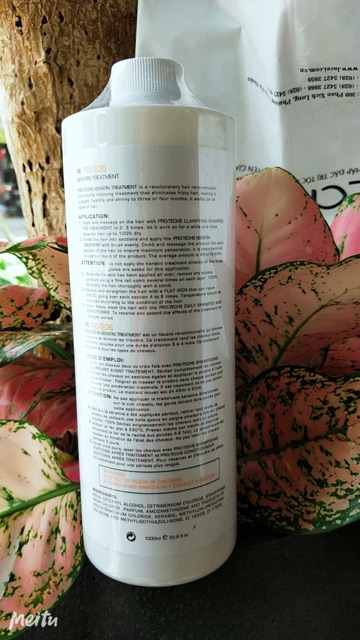 Keratin Treatment ProTech phục hồi tóc hư tổn nặng, tóc nát 1000ml