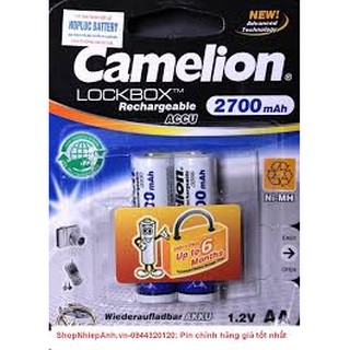 Pin sạc 2A Camelion 2700mAh