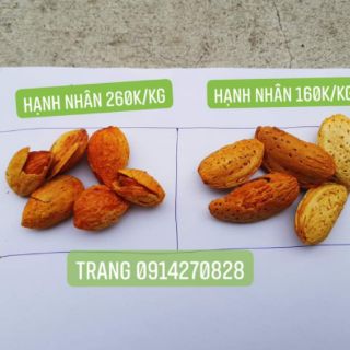 Hạnh nhân rang bơ loại vỏ mỏng